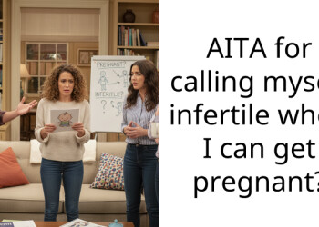 AITA for calling myself infertile when I can get pregnant?