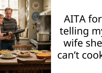 AITA for telling my wife she can’t cook?