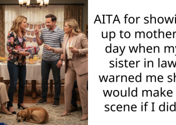 AITA for showing up to mother’s day when my sister in law warned me she would make a scene if I did?