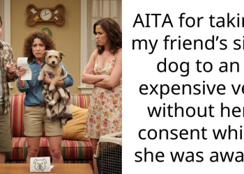 AITA for taking my friend’s sick dog to an expensive vet without her consent while she was away?