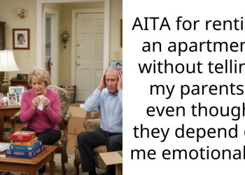 AITA for renting an apartment without telling my parents, even though they depend on me emotionally?