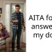 AITA for not answering my door?
