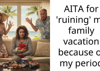 AITA for ‘ruining’ my family vacation because of my period