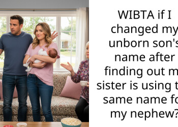 WIBTA if I changed my unborn son’s name after finding out my sister is using the same name for my nephew?