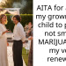 AITA for asking my grown adult child to please not smoke MARIJUANA at my vow renewal?