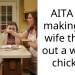 AITA for making my wife throw out a whole chicken