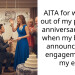 AITA for walking out of my parents’ anniversary party when my brother announced his engagement to my ex?