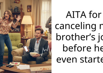 AITA for canceling my brother’s job before he even started