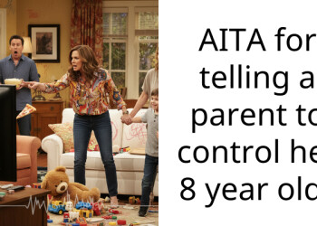 AITA for telling a parent to control her 8 year old?