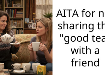 AITA for not sharing the “good tea” with a friend