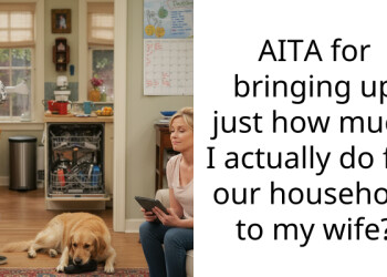 AITA for bringing up just how much I actually do for our household to my wife?