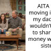 AITA for moving in with my dad so I wouldn’t have to share my money with my sister