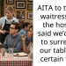 AITA to tell the waitress that the hostess said we’d have to surrender our table at a certain time?