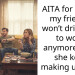 AITA for telling my friend I won’t drive her to work anymore after she kept making us late?