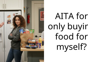 AITA for only buying food for myself?