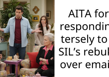 AITA for responding tersely to a SIL’s rebuke over email?