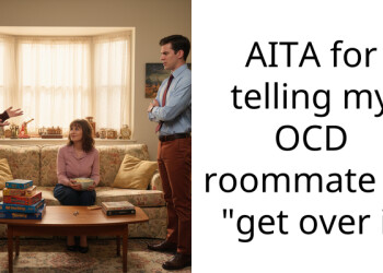 AITA for telling my OCD roommate to “get over it