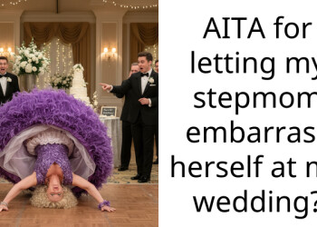 AITA for letting my stepmom embarra*s herself at my wedding?