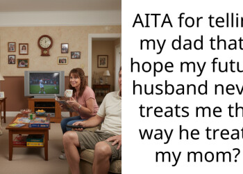 AITA for telling my dad that I hope my future husband never treats me the way he treats my mom?