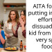 AITA for not putting in more effort to dissuade the kid from eating very s**cy food?