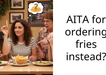 AITA for ordering fries instead?