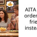 AITA for ordering fries instead?