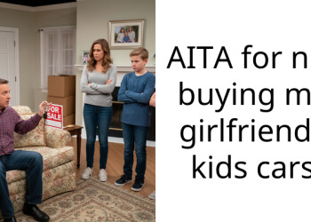 AITA for not buying my girlfriends kids cars