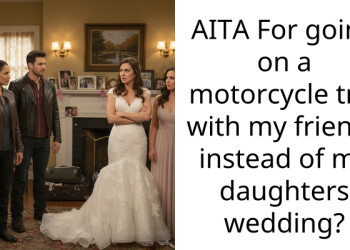 AITA For going on a motorcycle trip with my friends instead of my daughters wedding?