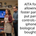 AITA for not allowing my foster parents to put parental controls on the iphone my biological parents bought me?