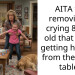 AITA for removing a crying 8 year old that is not getting her way from the game table?