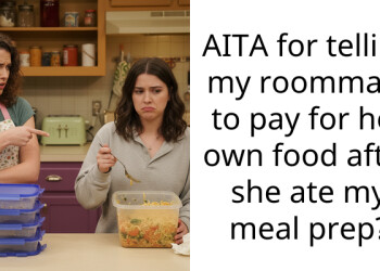 AITA for telling my roommate to pay for her own food after she ate my meal prep?