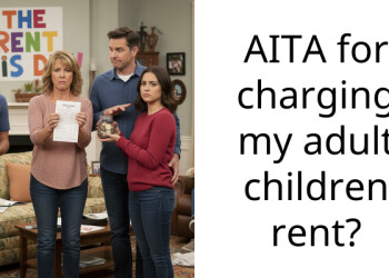 AITA for charging my adult children rent?