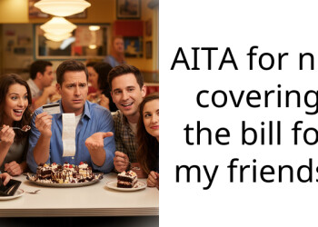 AITA for not covering the bill for my friends?