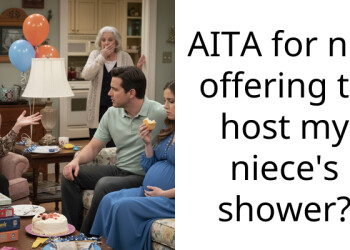 AITA for not offering to host my niece’s shower?