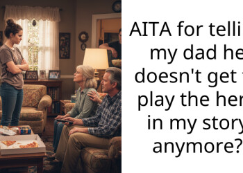 AITA for telling my dad he doesn’t get to play the hero in my story anymore?