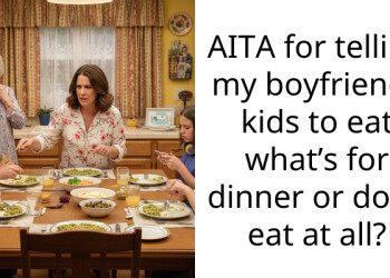 AITA for telling my boyfriends kids to eat what’s for dinner or don’t eat at all?