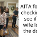 AITA for not checking to see if my wife locks the door?