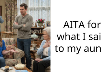AITA for what I said to my aunt?