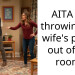 AITA for throwing my wife’s pillow out of the room?