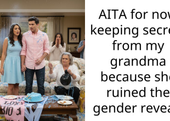 AITA for now keeping secrets from my grandma because she ruined the gender reveal?