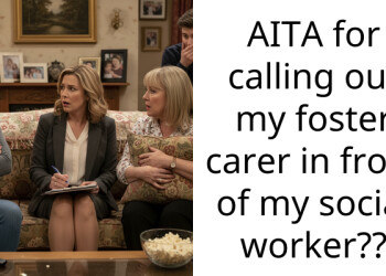AITA for calling out my foster carer in front of my social worker??