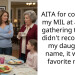 AITA for correcting my MIL at a family gathering that she didn’t recommend my daughter’s name, it was my favorite name?