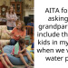 AITA for not asking my grandparents to include the other kids in my house when we visit the water park?