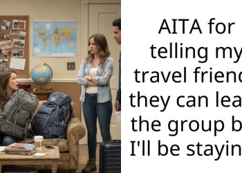 AITA for telling my travel friends they can leave the group but I’ll be staying?