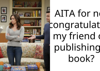 AITA for not congratulating my friend on publishing a book?