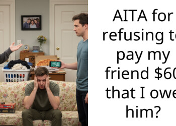 AITA for refusing to pay my friend $60 that I owe him?