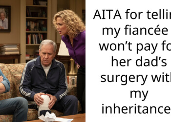 AITA for telling my fiancée I won’t pay for her dad’s surgery with my inheritance?