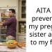 AITA for preventing my pregnant sister access to my food?