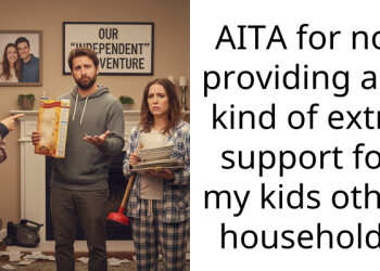 AITA for not providing any kind of extra support for my kids other household?