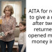 AITA for refusing to give a reward after two kids returned my opened mail with money inside?